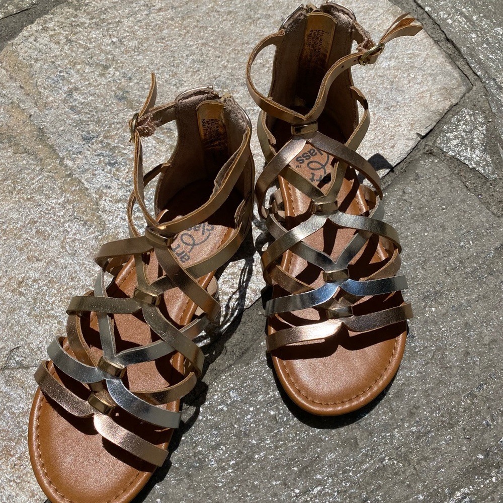 Girls’ Art Class Gladiator Ankle Strap Sandals
